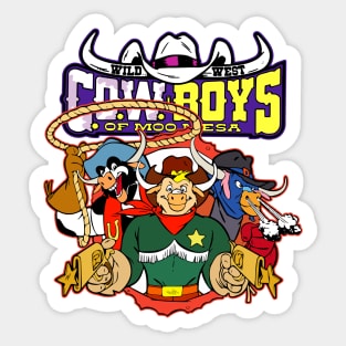 Cowboys of Moo Mesa Sticker